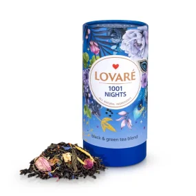 Чай - 1001 Nights, со вкусом винограда, в тубе, Lovare, 80 г
